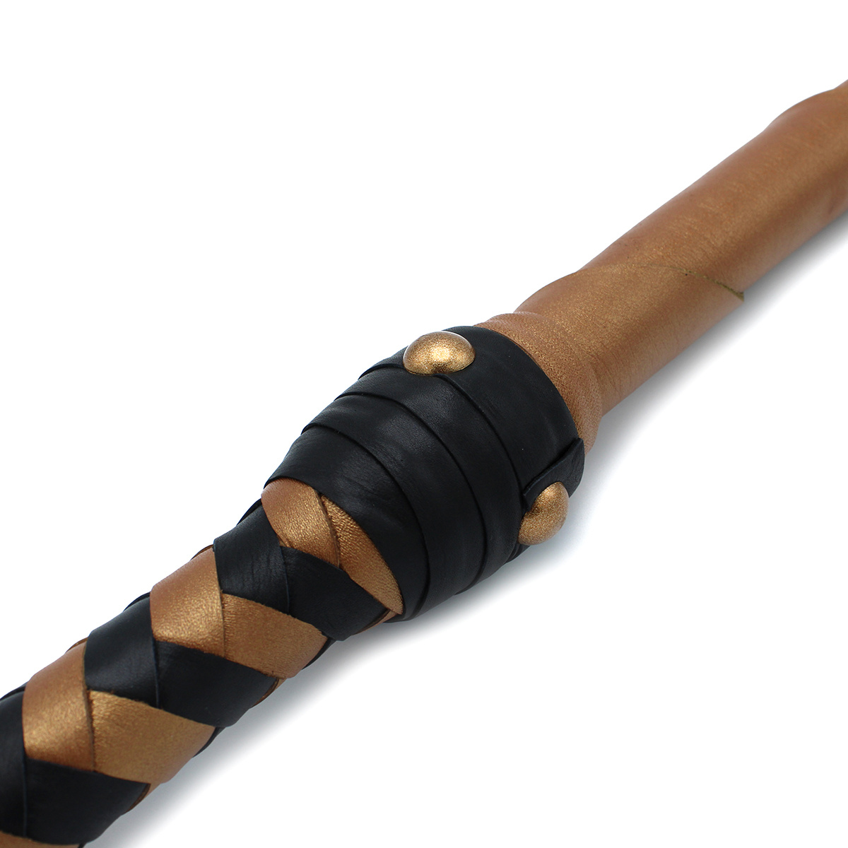 Bronze Leather Sultan Whip 83 cm – Stylish & Functional