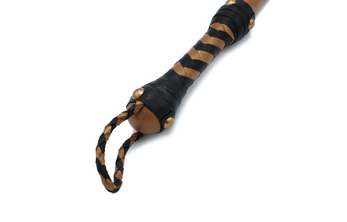 Bronzefarbene Sultan-Peitsche 83 cm – Stilvoll und funktional