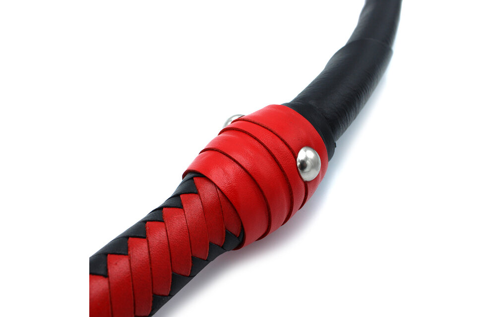 Black leather Sultan whip 76 cm | Style & Precision buy