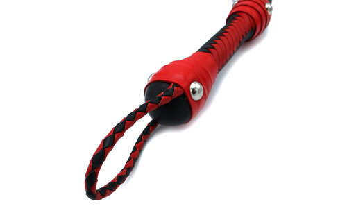 Black leather Sultan whip 76 cm | Style & Precision buy