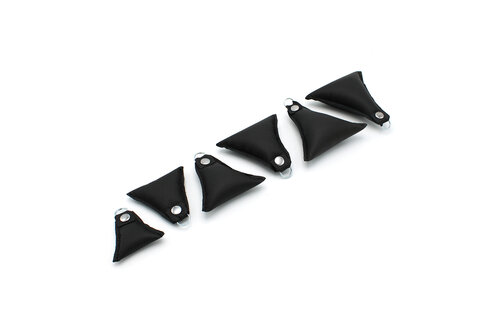 Leder-BDSM-Gewichte, 6er-Set – Stilvoll & intensiv