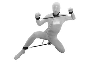 Prisoner's Bar Set Leather Cuffs – Comfort & Safe Control