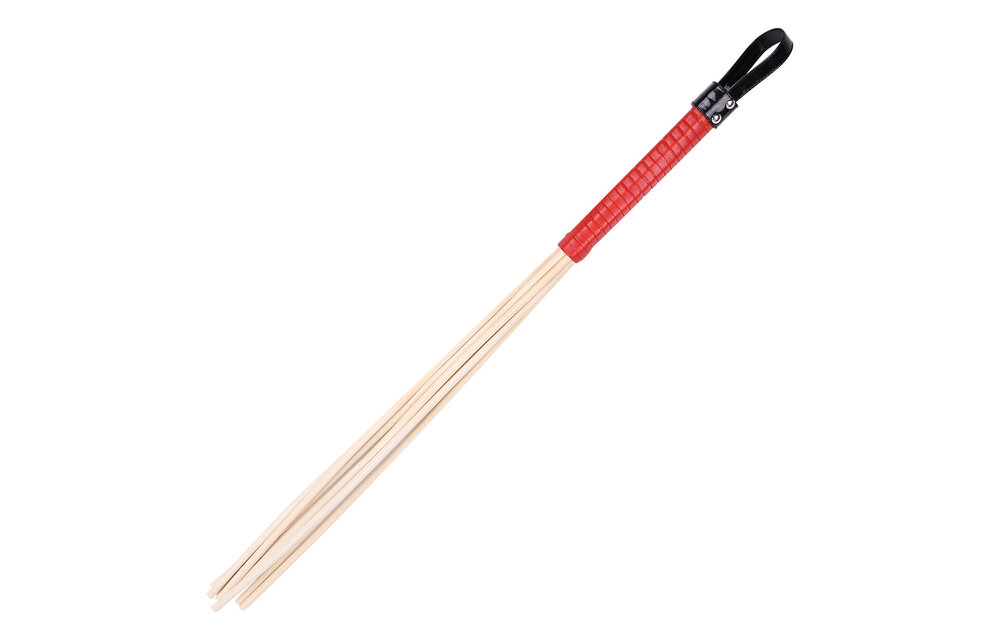 Rotan Spanking Paddle 8 Stuks 60 cm Rood - Kracht & Controle