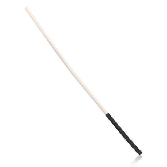 Single Piece Rattan Cane 60 cm | Black Handle & Flexible