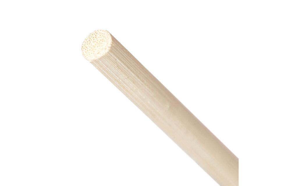 Single Piece Rattan Cane 60 cm | Black Handle & Flexible