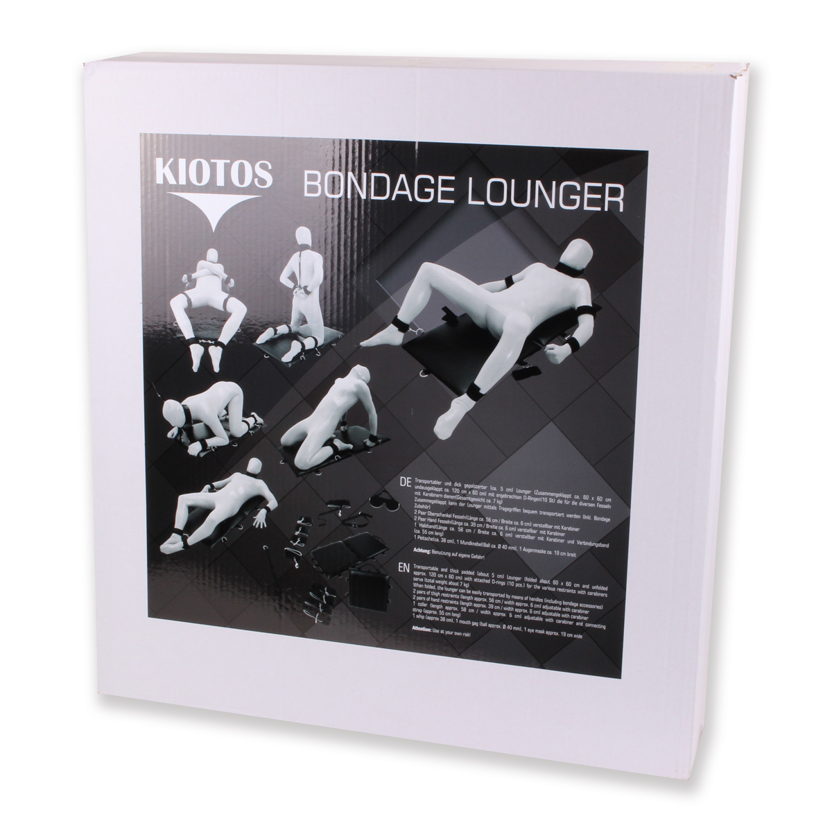 Bondage Lounger Set Kiotos Leather – Comfort & Portable