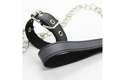 PU Leather Buckle & Steel Chain 115 cm – Kiotos Leather