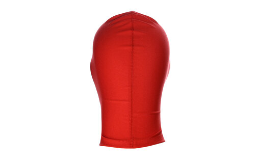 Rood 3-Gaten Bdsm Masker | Comfortabel Spandex Accessoire