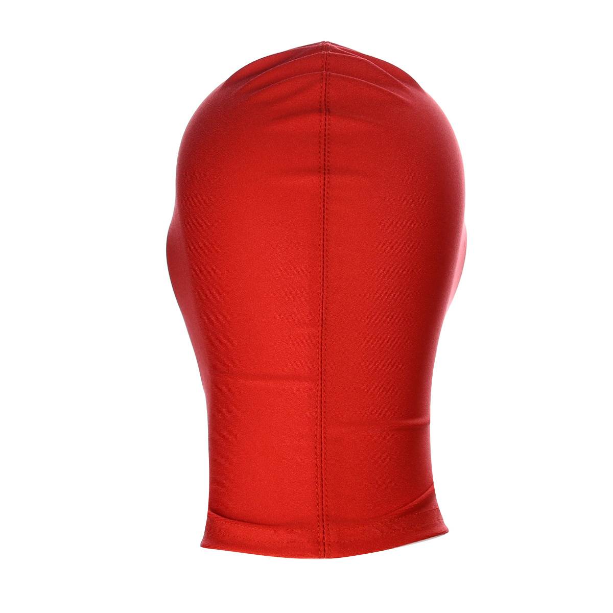 Red 3-Hole BDSM Mask | Comfortable Spandex Accessory