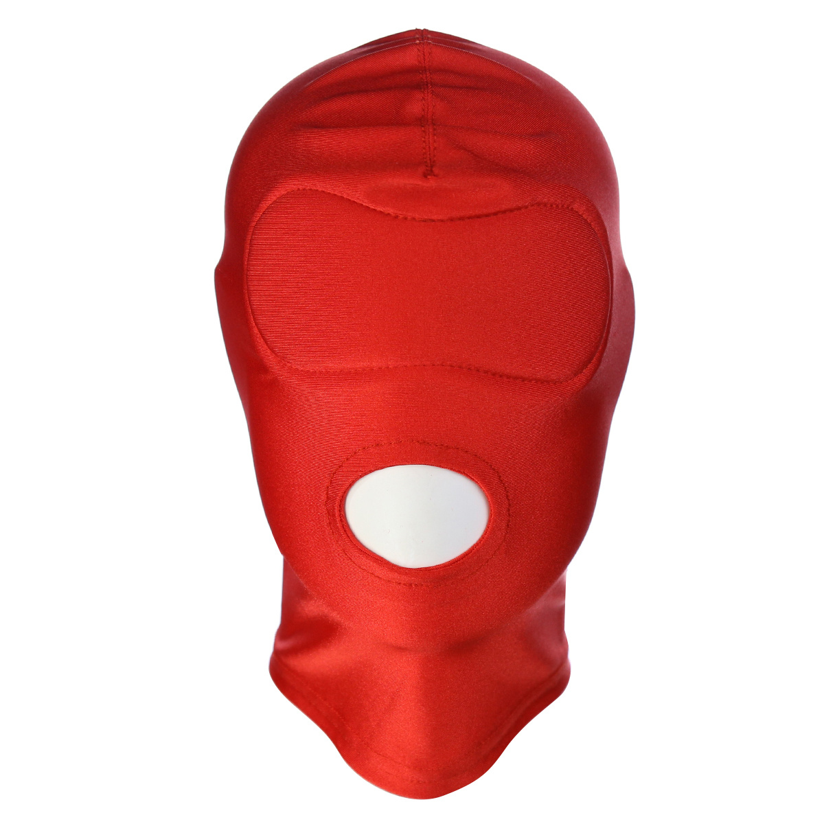 Rood Bdsm-Masker Met Open Mond | Comfortabel & Rekbaar