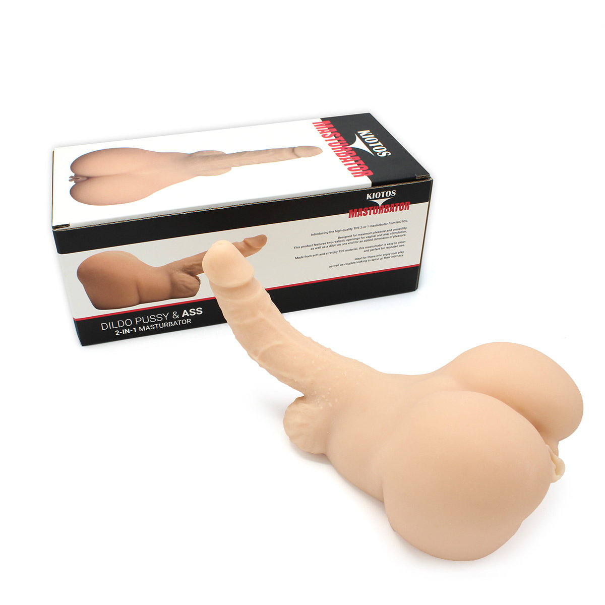 Kiotos 2-in-1-Masturbator | Realistisches Vergnügen & Dildo