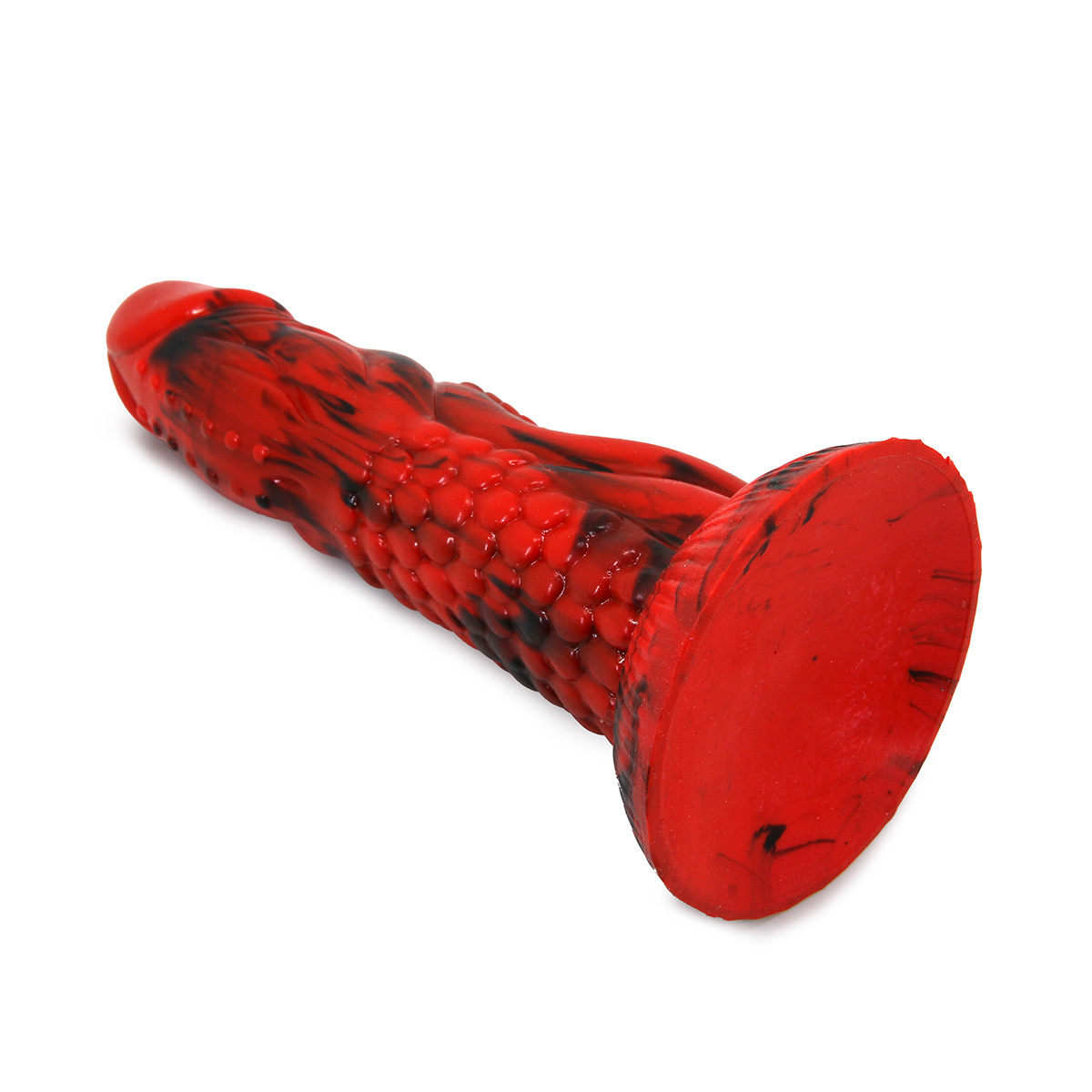 Monstar Cox InfernoCock 21 cm – Fiery Silicone Dildo