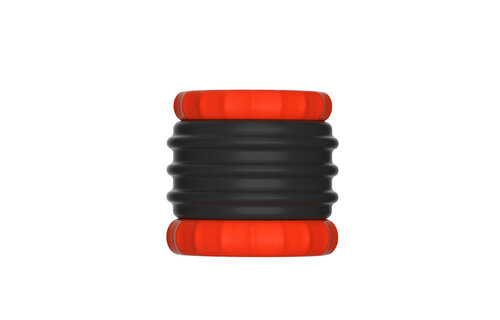 2-in-1 Silikon-Cockring & Stretcher Schwarz – Flexibel & Stark