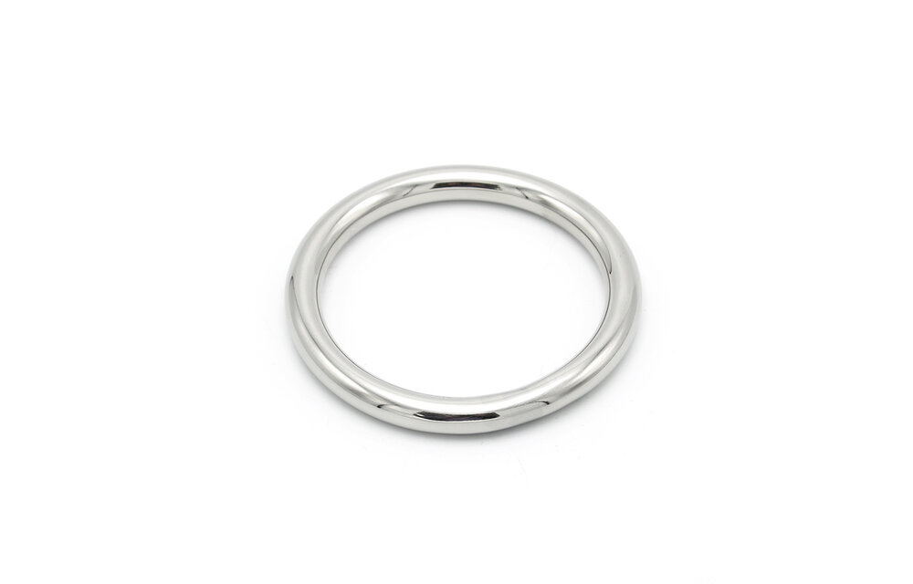 Ronde Cockring 6 cm Roestvrij Staal – Stevig & Comfortabel