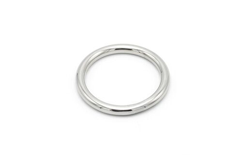 Ronde Cockring 6 cm Roestvrij Staal – Stevig & Comfortabel