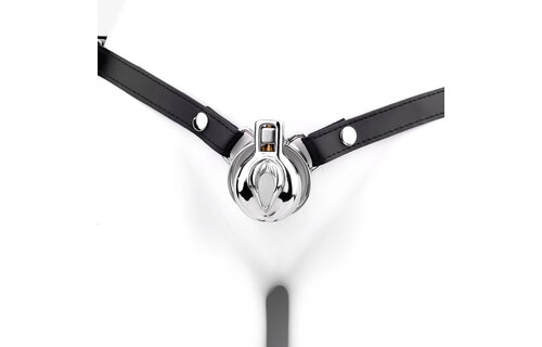 Ultrakort Kuisheidsapparaat Vulva Met Verstelbare Pu-Riem