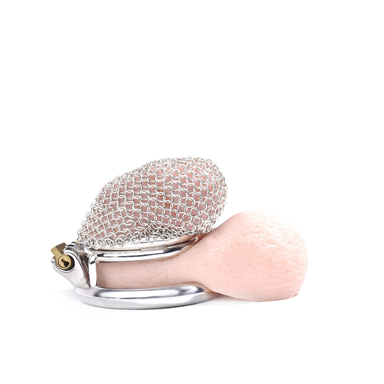 Mesh Chastity Cage S Stainless Steel – Ventilated & Comfortable