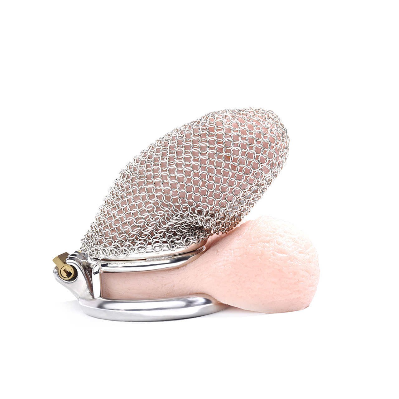 Steel Chastity Cage Large | Comfort & Durable Stainless Steel