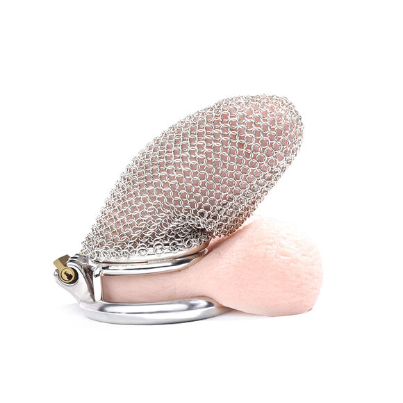 Stalen Mesh Kuisheidskooi Xl – Comfort & Veiligheid In Stijl