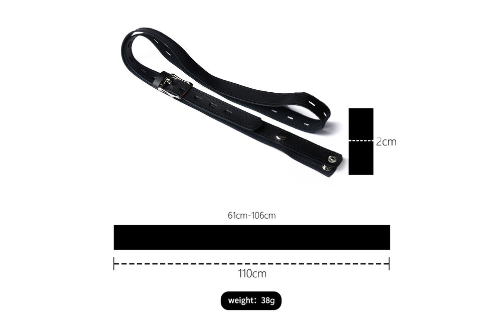 Modern Kuisheidsapparaat Roestvrij Staal & Pu-Riem