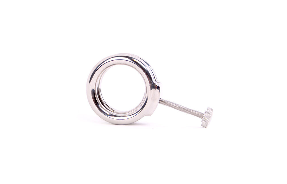 Testicle Crusher 33 mm | BDSM-Werkzeug aus rostfreiem Stahl Sicher