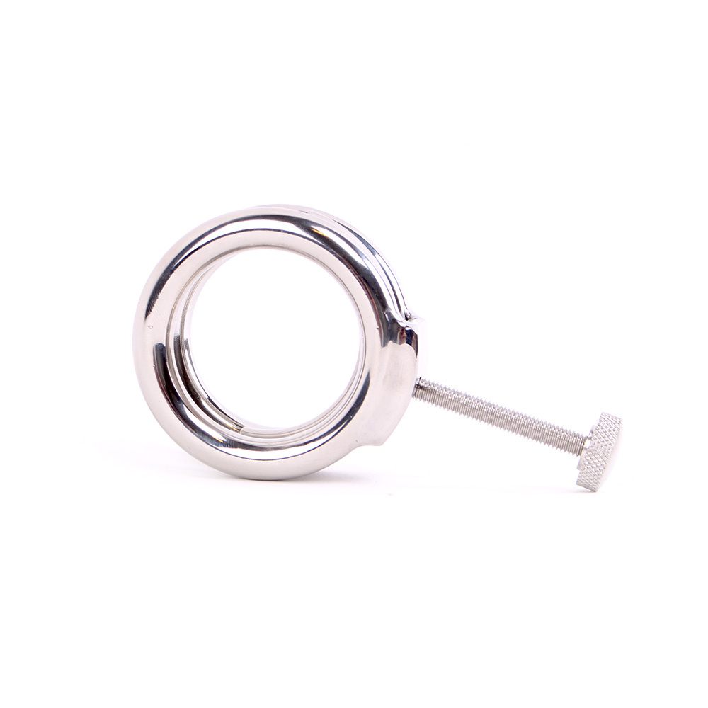 Testicle Crusher 33 mm | Stainless Steel BDSM Tool Safe