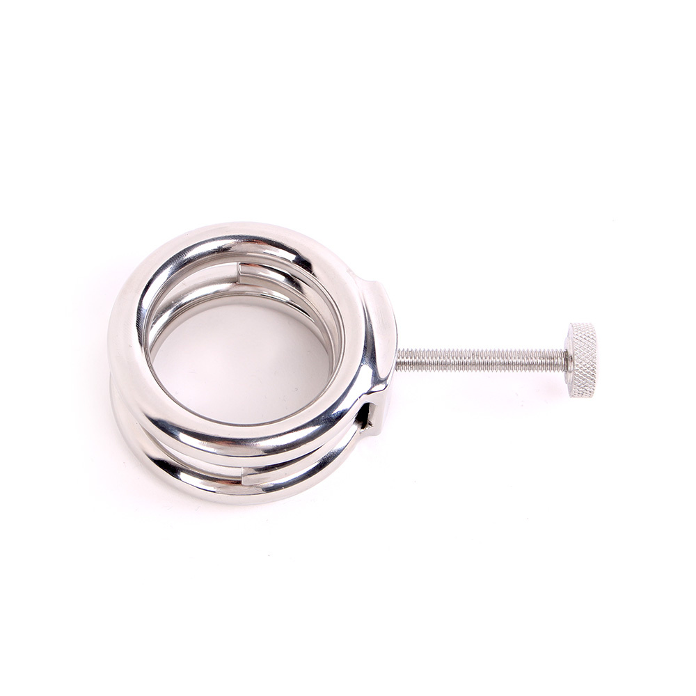 Testicle Crusher 33 mm | Stainless Steel BDSM Tool Safe