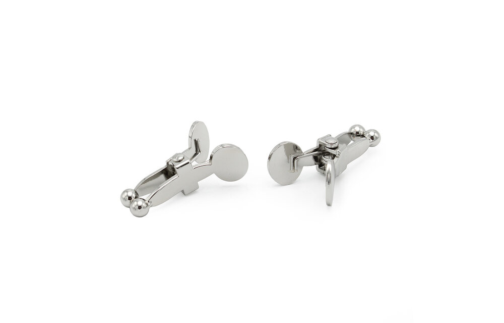 Nippelklemmen Silber mit Kugelspitzen – Elegantes sinnliches Vergnügen