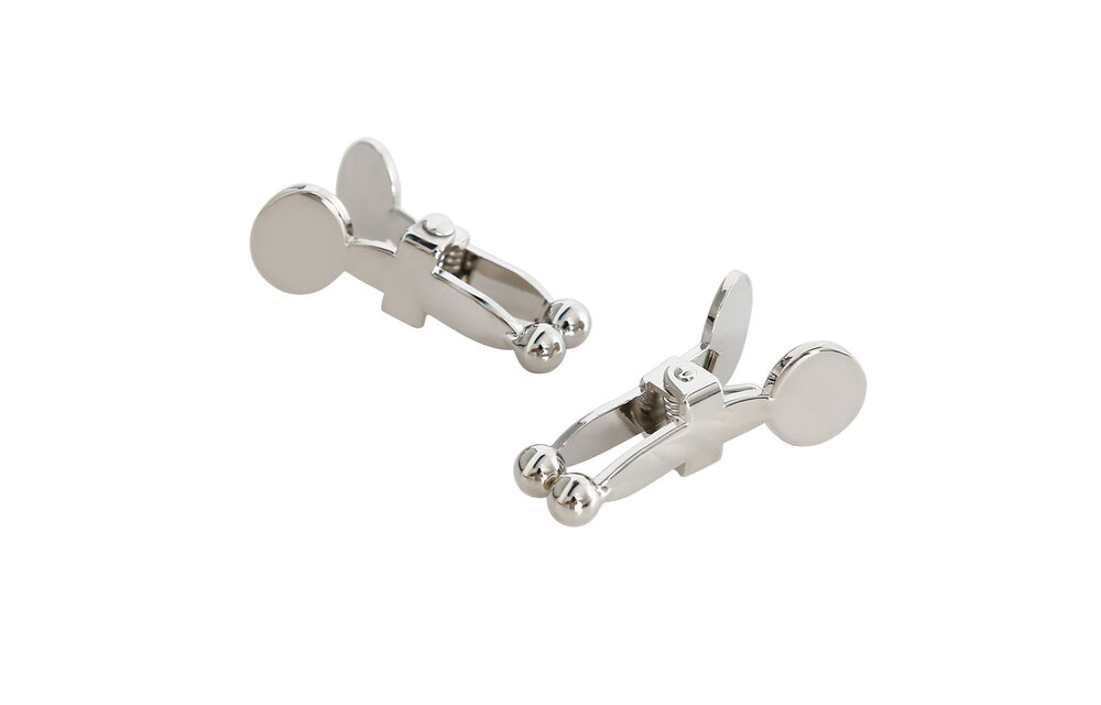 Nippelklemmen Silber mit Kugelspitzen – Elegantes sinnliches Vergnügen