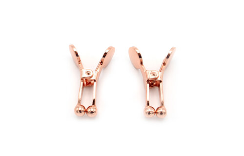 Nipple Clamps Rose Gold Ball Tips | Luxury, Comfort & Sensation
