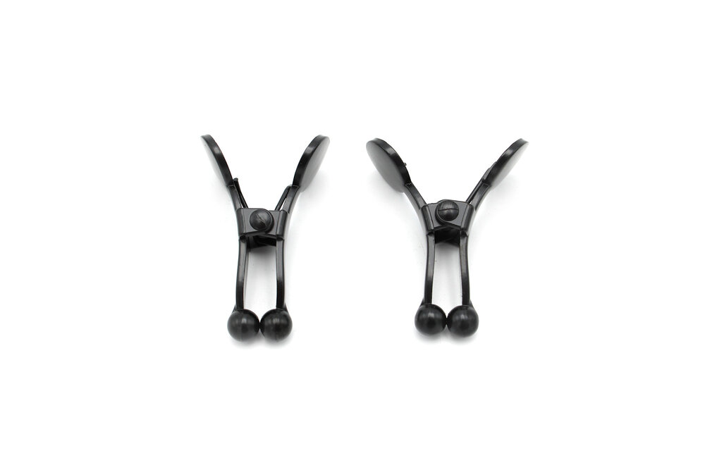 Tepelklemmen Mat Zwart met Balpunten – Stijlvol & Intens Genot