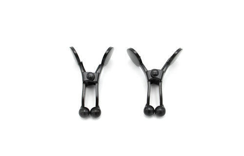 Tepelklemmen Mat Zwart met Balpunten – Stijlvol & Intens Genot