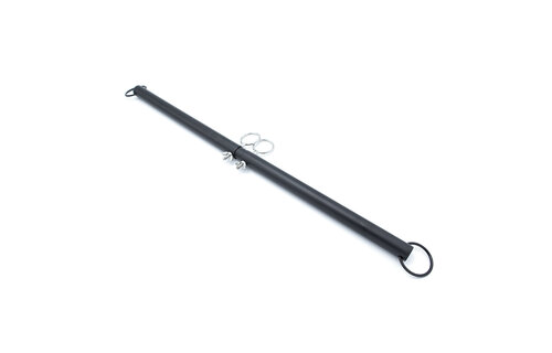 Black Adjustable Spreader Bar | Stainless Steel BDSM Tool