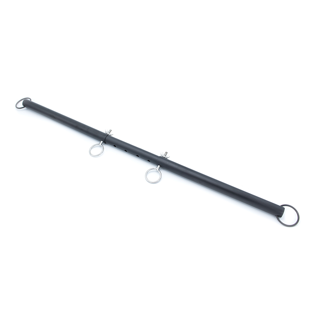 Black Adjustable Spreader Bar | Stainless Steel BDSM Tool