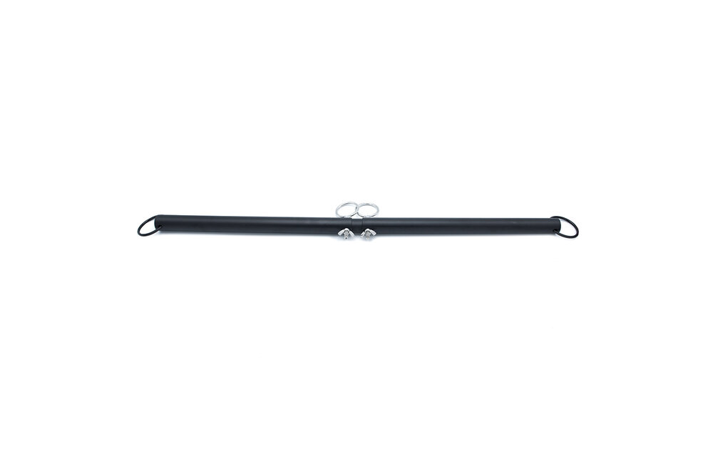 Black Adjustable Spreader Bar | Stainless Steel BDSM Tool