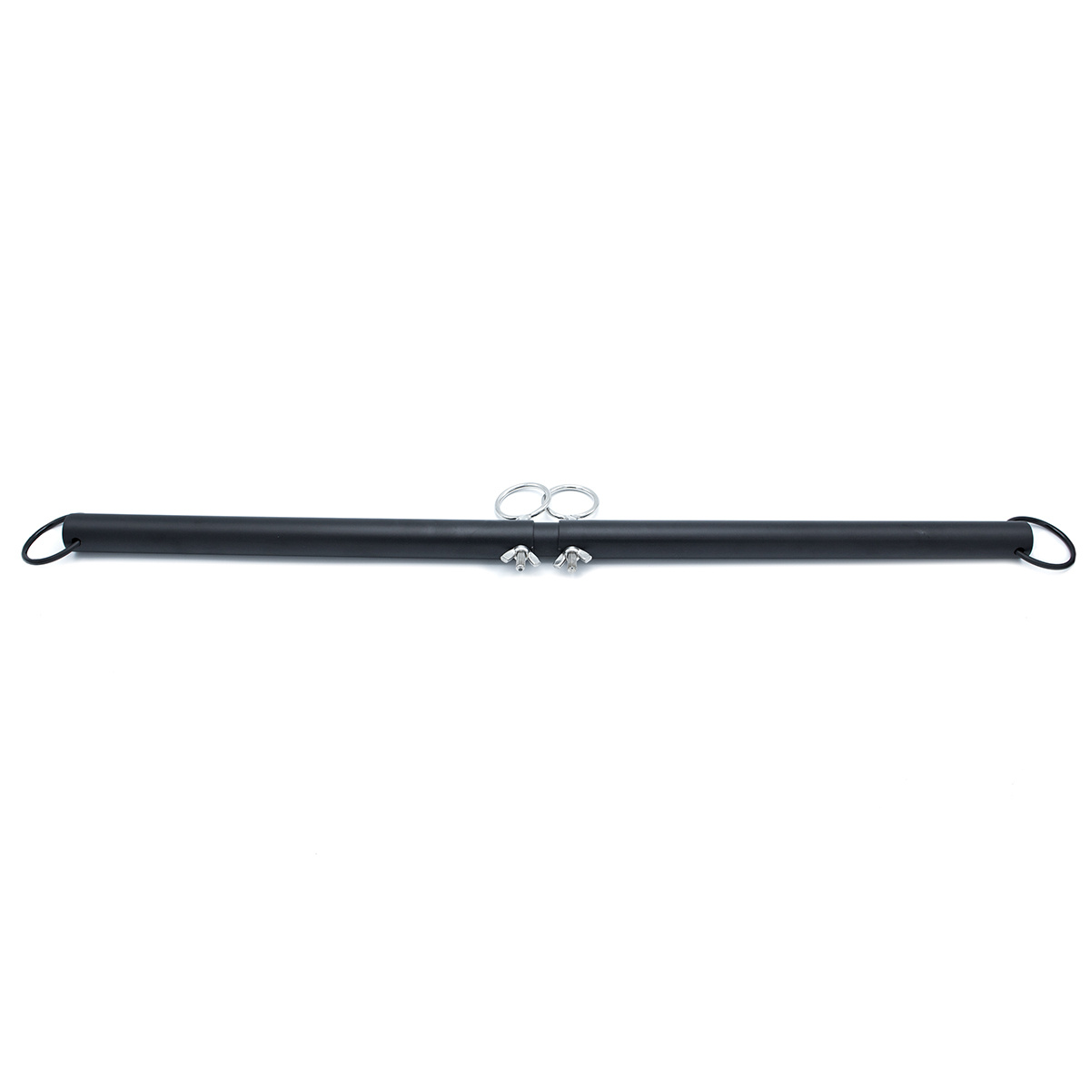 Black Adjustable Spreader Bar | Stainless Steel BDSM Tool