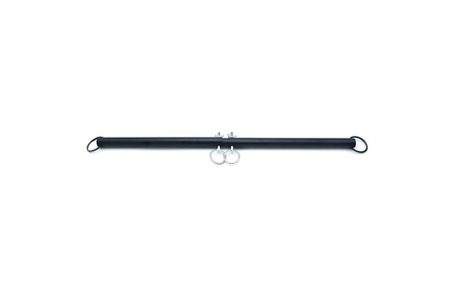Black Adjustable Spreader Bar | Stainless Steel BDSM Tool