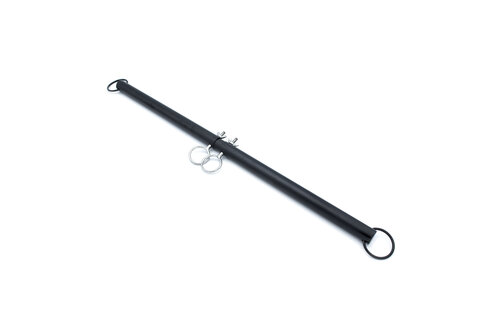 Black Adjustable Spreader Bar | Stainless Steel BDSM Tool