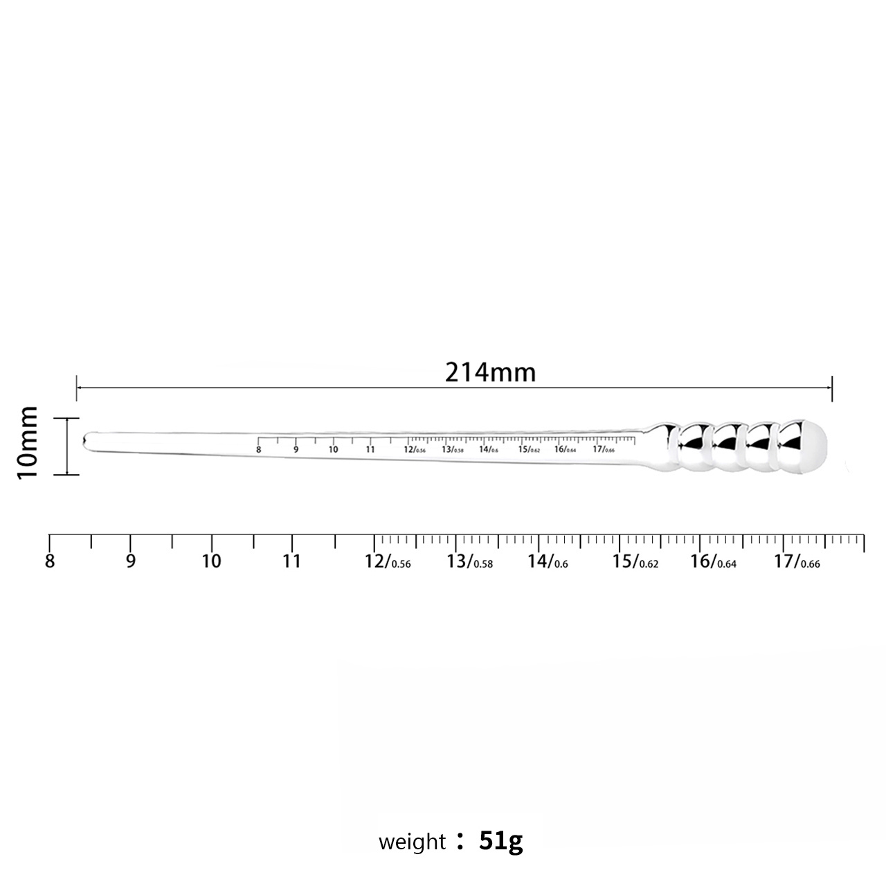 Stainless Steel Dip Stick Wand Trainer 4-6 mm – Comfort & Durability