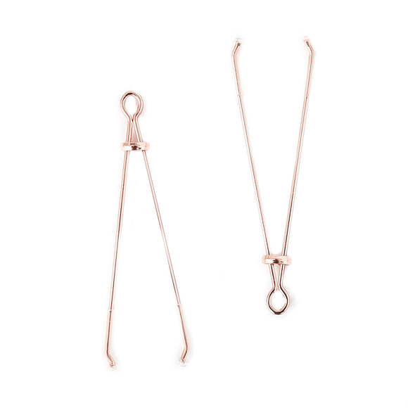 Rosa Nippelklemmen Roségold | Elegantes & sinnliches Accessoire