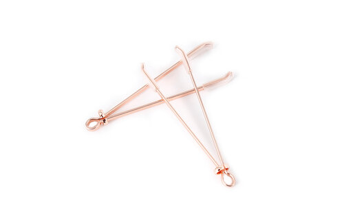 Pink Nipple Clamps Rose Gold | Elegant & Sensual Accessory
