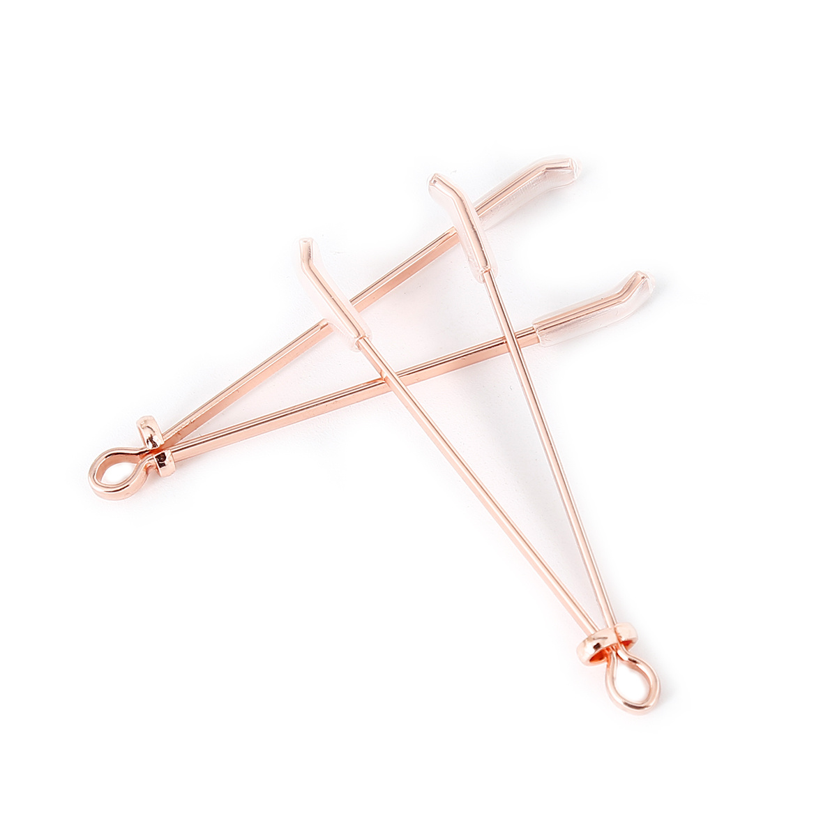 Pink Nipple Clamps Rose Gold | Elegant & Sensual Accessory