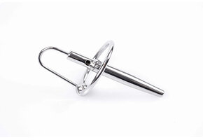 Hohler Penisplug 30 mm mit Eichelring | Ergonomisch & langlebig