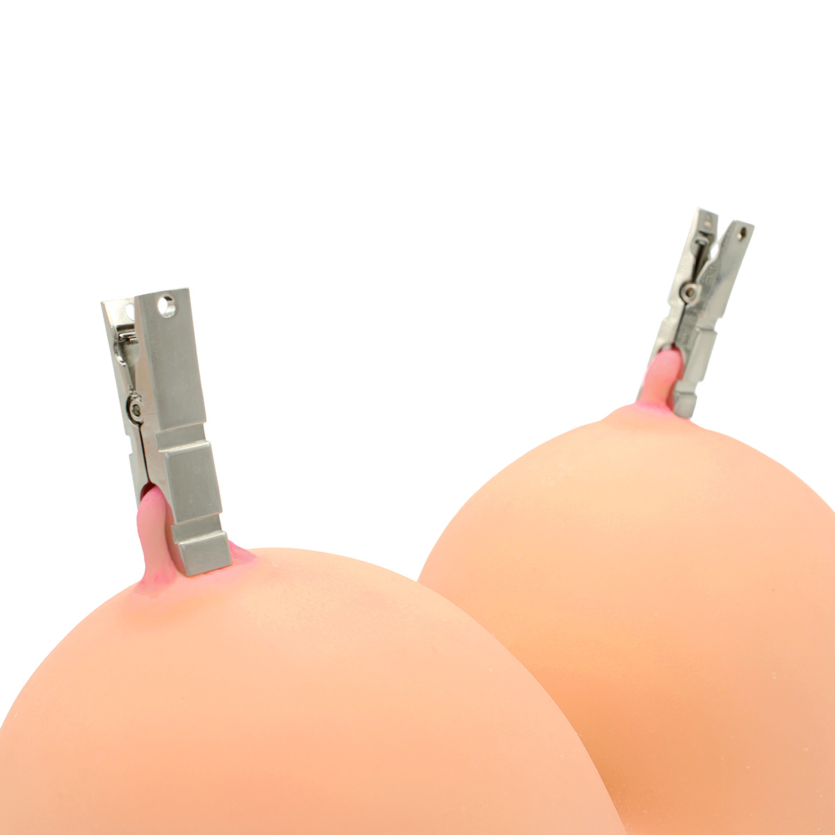 Modern Zinc Alloy Nipple Clamps with Chain – Stylish & Sensual