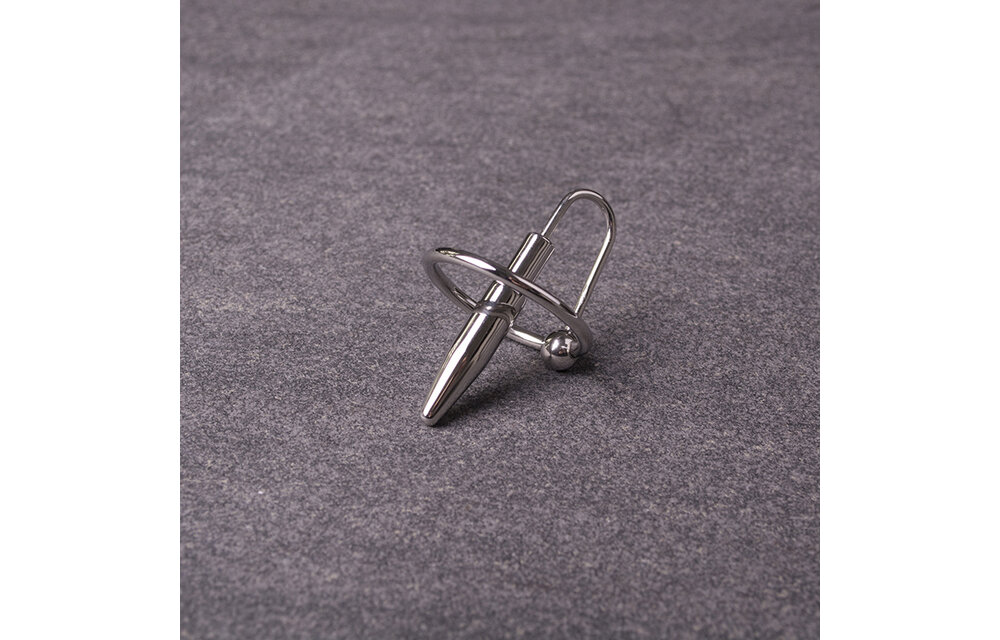 Penisplug met Glansring 28 mm – Comfort & Plezier