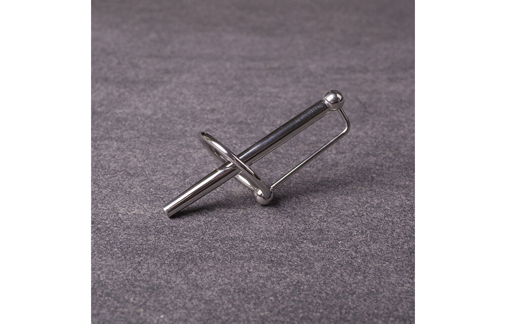 Long Princess Wand - Stainless Steel Penis Plug 30 mm