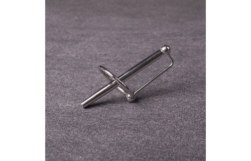 Long Princess Wand - Roestvrijstalen Penisplug 30 mm