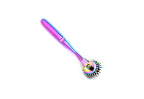 Luxuriöses Rainbow Pinwheel Triple – 100 % Edelstahl
