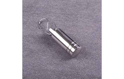 250g Stainless Steel Weight with S-hook | Kiotos Steel