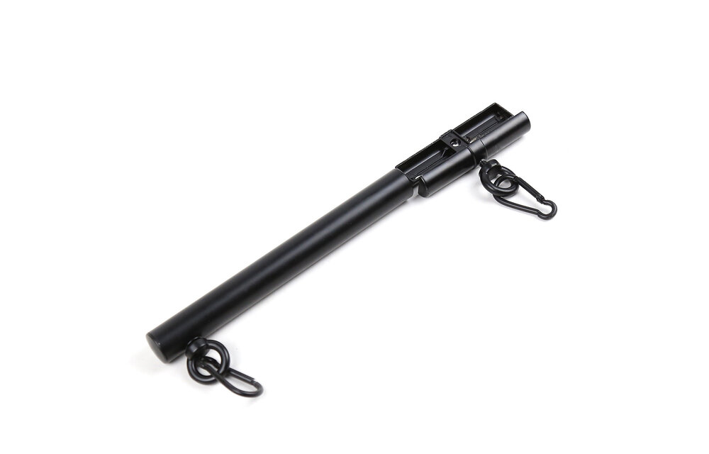 Schwarze verstellbare Spreizstange 4 Haken | Kiotos Steel BDSM